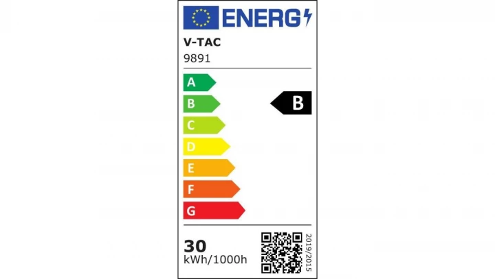 Projektor LED 30W 5550lm 6500K Dioda SAMSUNG 185LM/W IP65 Czarny 9891