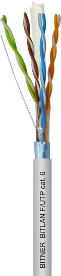 Kabel teleinformatyczny BiTLAN F/UTP kat.6 4x2x0,54 /100m/