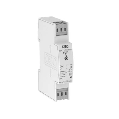 Ogranicznik przepięć dla systemów dwużyłowych 19VAC/28VDC 5kA 10kV FLD 24 5098611