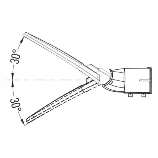 LAMPA ULICZNA PREMIUM 200W 6500K 130lm/W IP65 EC20410