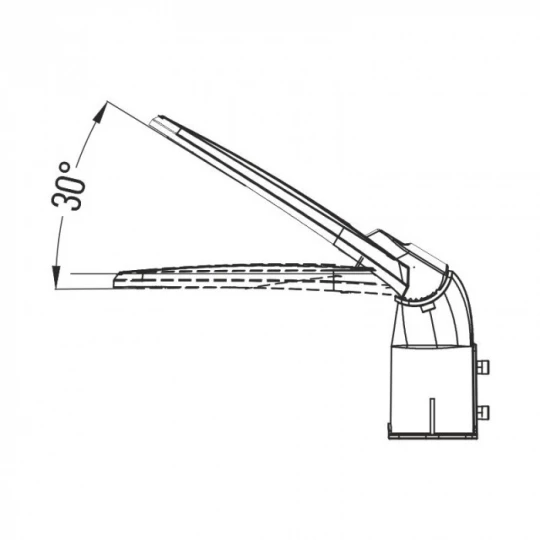 LAMPA ULICZNA PREMIUM 200W 6500K 130lm/W IP65 EC20410