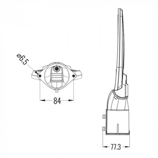 LAMPA ULICZNA PREMIUM 30W 6500K 130lm/W IP65 EC20402