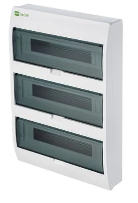 Rozdzielnica modułowa 3x18 natynkowa IP40 RN-nt 3/54 N+PE Elegant 2408-01