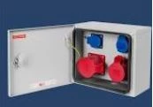 Rozdzielnica budowlana 16A/5P + 32A/5P + 2 X 2P+Z 230V IP54 RB-2
