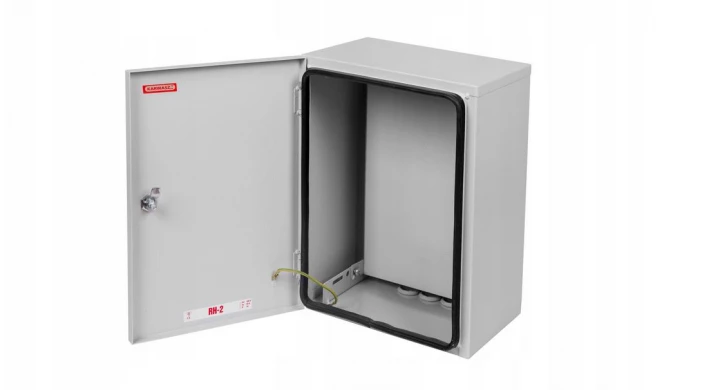 Obudowa 350x255x195mm IP54 Z płytą montażową RH-2