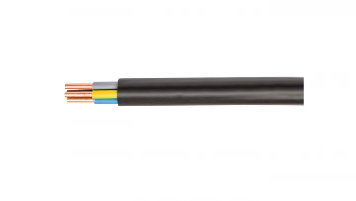 Kabel energetyczny YKY 5x25 żo 0,6 1kV miedziany kabel instalacyjny do układania w ziemi i instalacjach zewnętrznych