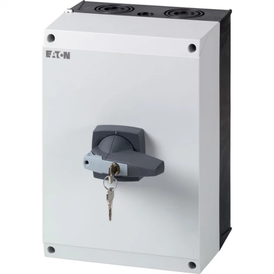 Rozłącznik izolacyjny 3P 125A z zamkiem cylindrycznym w obudowie IP65 DMM-125/3/I5/C-G