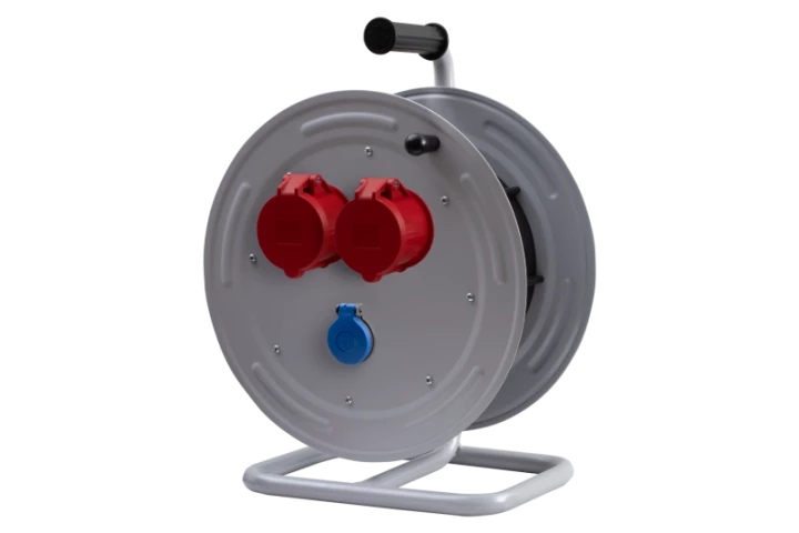 Rozgałęźnik na bębnie metalowym MAKARA-370 16A 5p, 32A 5p, 230V  IP44