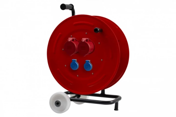 Rozgałęźnik na bębnie metalowym MAKARA-460 NK 2x32A 5p, 2x230V  IP44