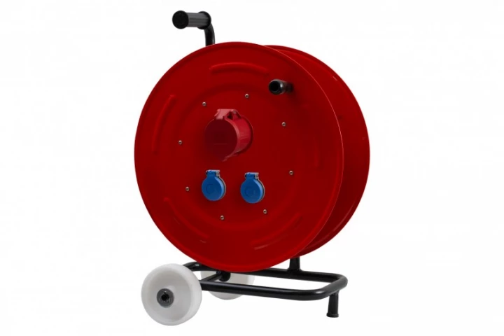 Rozgałęźnik na bębnie metalowym MAKARA-460 NK 16A 5p, 2x230V  IP44