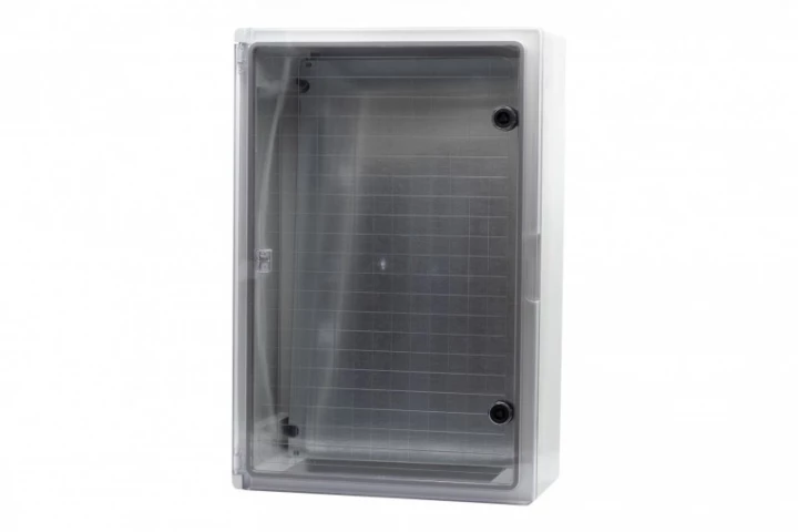 Szafa z tworzywa 400x600x200 mm IP65 drzwi przeźroczyste