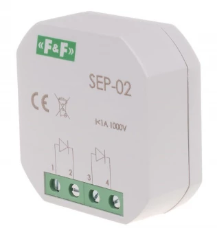SEP-02 Separator sygnału wejściowego 1A 1000V podtynkowy