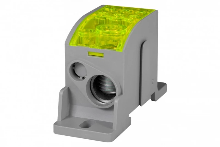Blok LKN 125A (1x35/1x16 - 6x16) Al/Cu- żółty