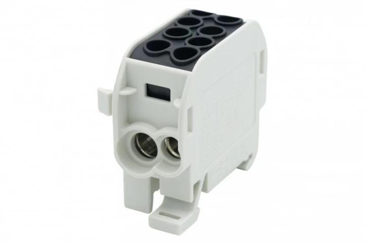 Zacisk HLS 125A-2 (1x35,1x25 / 1x35,1x25) Al/Cu  - czarny