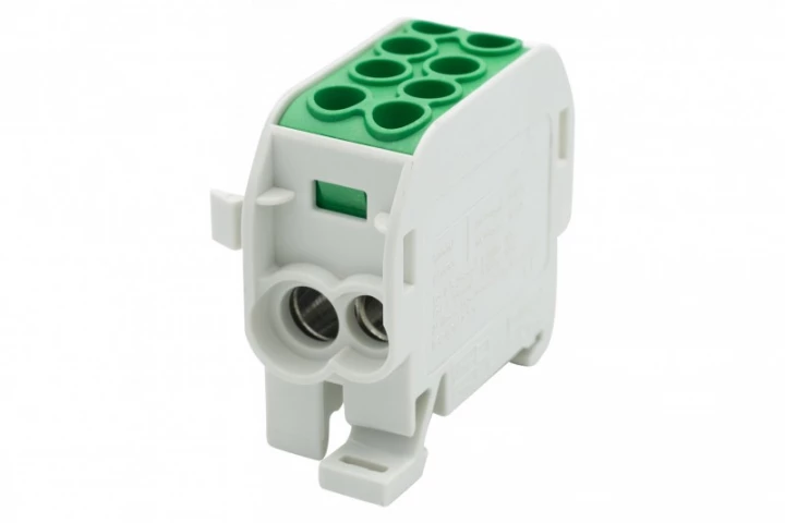Zacisk HLS 125A-2 (1x35,1x25 / 1x35,1x25) Al/Cu  - zielony