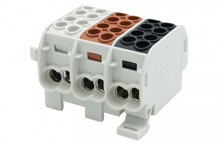Zacisk HLS 3x100A-2 (1x25,1x16 / 1x25,1x16) /3L/ Al/Cu