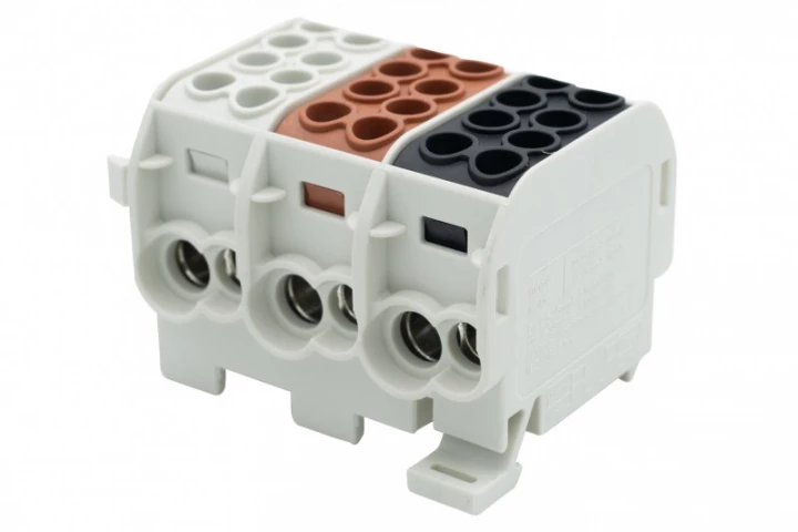 Zacisk HLS 3x125A-2 (1x35,1x25 / 1x35,1x25) (3L)