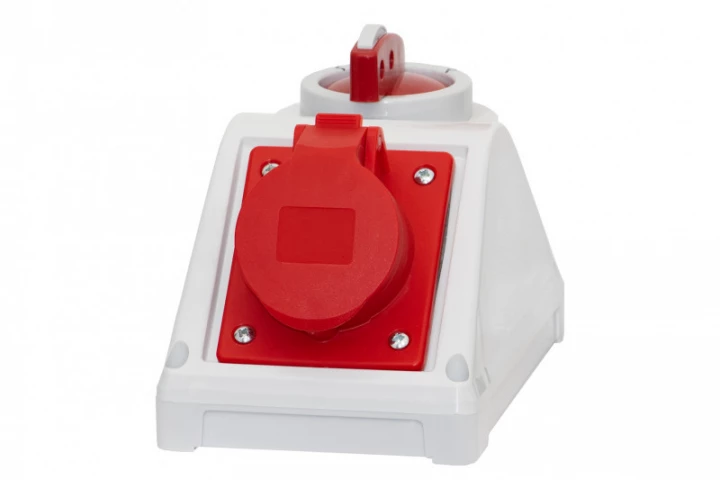 Rozdzielnica KOMBI - gniazda 32A 5p, L/P(25A) IP44