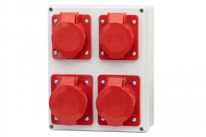 Rozdzielnica R-240 - gniazda 16A 5p, 3x32A 5p IP44
