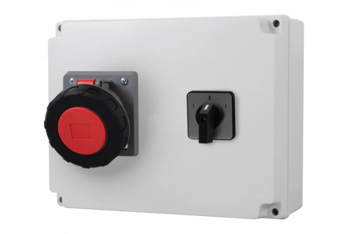 Rozdzielnica R-310 - gniazda 63A 5p, L/P(63A) IP44