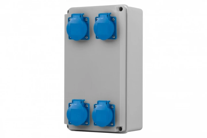 Rozdzielnica VERTICAL - gniazda 4x230V IP44