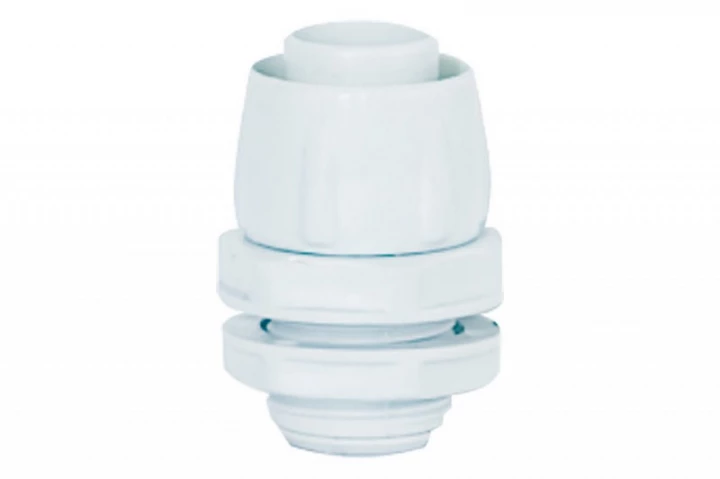Dławik do rury elastycznej GUS fi 25 mm / MG32 szary IP65