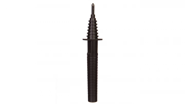 Sonda ostrzowa z gniazdem bananowym czarna 11kV WASONBLOGB11