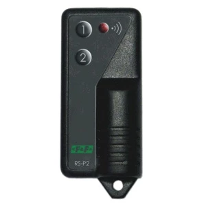 Pilot dwuprzyciskowy 12V A23 868MHz 30m czarny RS-P2 do przekaźników RS-407M i RS-407B