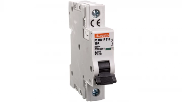 Ogranicznik mocy 1P 10A 10kA P1MB1PT10