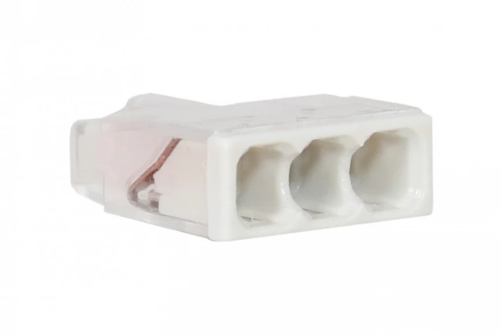 Szybkozłączka instalacyjna 2,5 mm2 - 3 styki