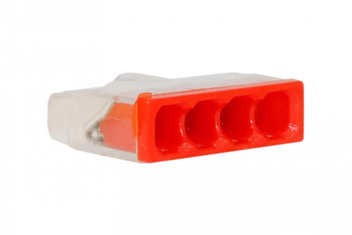 Szybkozłączka instalacyjna 2,5 mm2 - 4 styki