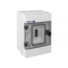 Rozdzielnica hermetyczna modułowa (500V AC ,1000V DC) 1x4 natynkowa IP65 RH-4 36.04