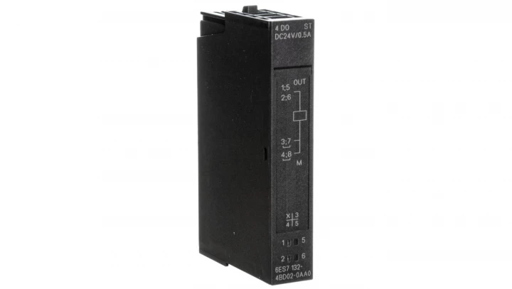 Moduł wejść binarnych 4WE 24V DC/0,5A ET 200S /5szt./ 6ES7132-4BD02-0AA0