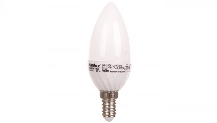 Żarówka LED DUN 4,5W T SMD E14-WW 400lm 3000K 23380