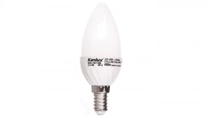 Żarówka LED DUN 4,5W T SMD E14-NW 400lm 4000K 23381