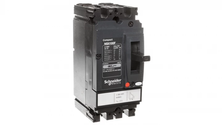 Wyłącznik mocy 63A 2P 18kA NSX100F TM63D 2P LV438598
