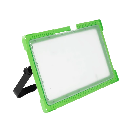 Lampa robocza / naświetlacz budowlany Hobby 50W 5500lm 840 IP54 I kl. 3m wt.UNI-SCHUKO z gniazdem 406478
