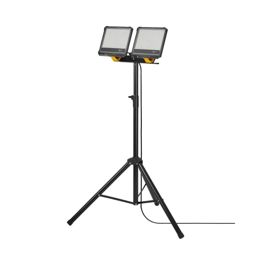 Lampa robocza / naświetlacz budowlany Zestaw lamp Flato L na stojaku 9200lm 840 IP54 II kl. 3m wt.UNI-SCHUKO 622359
