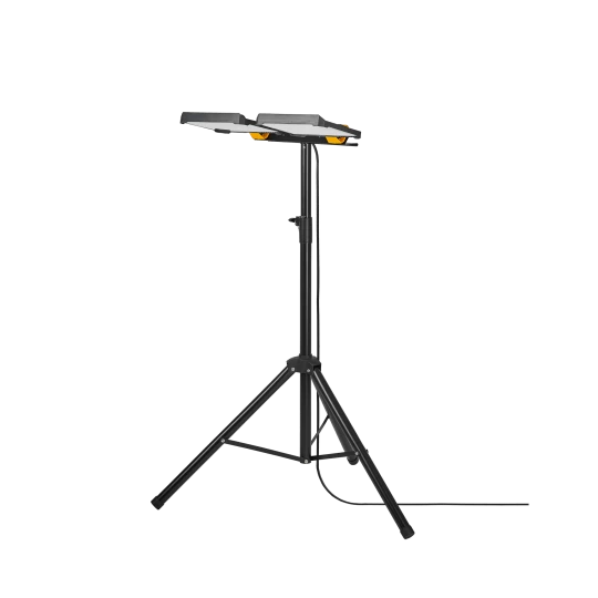 Lampa robocza / naświetlacz budowlany Zestaw lamp Flato L na stojaku 9200lm 840 IP54 II kl. 3m wt.UNI-SCHUKO 622359