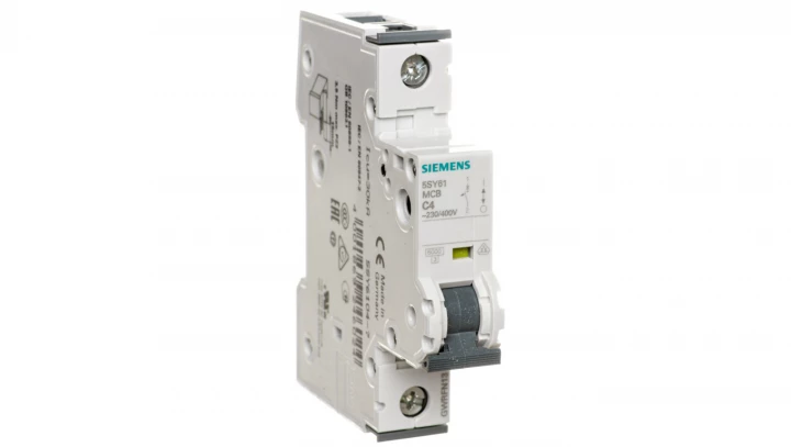 Wyłącznik nadprądowy 1P C 4A 6kA AC 5SY6104-7
