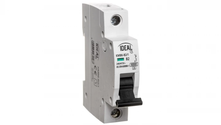 Wyłącznik nadprądowy 1P B 2A 6kA KMB6-B2/1 23156