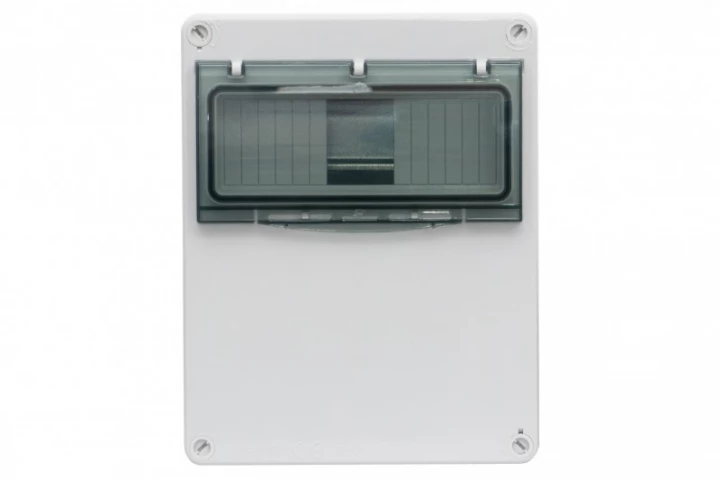 Obudowa R-240 240x190x90mm IP65 okno 8M /8 modułów/ IP 65
