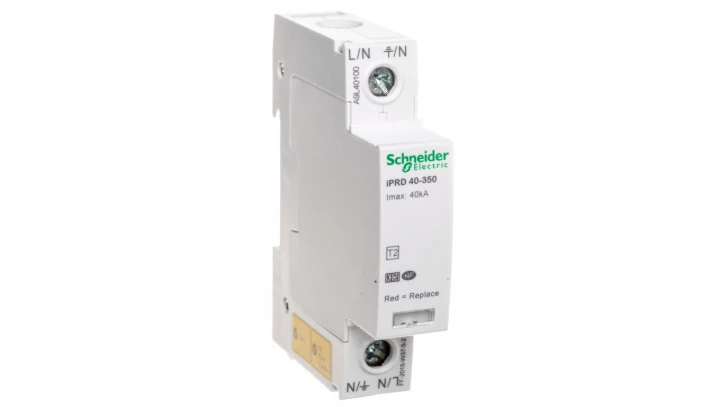 Ogranicznik przepięć C Typ 2 1P 40kA 350V iPRD-40-40kA-350V-1P A9L40100