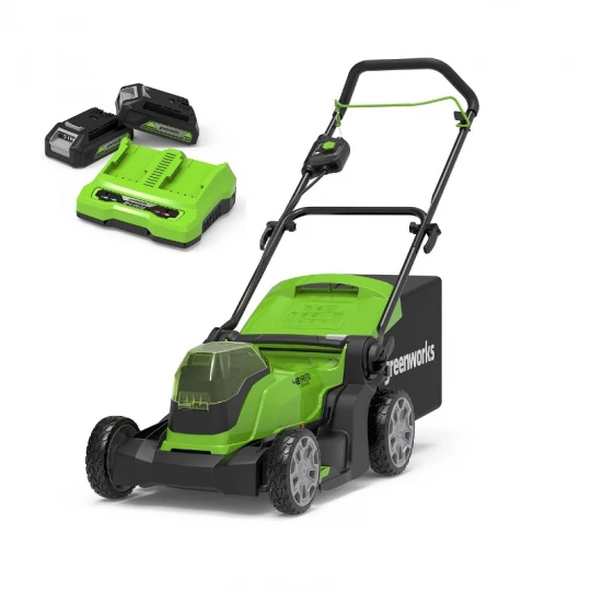 Kosiarka akumulatorowa 41cm G24X2LM41K2x zestaw ładowarka dual + 2 akumulatory 2x24V 2Ah