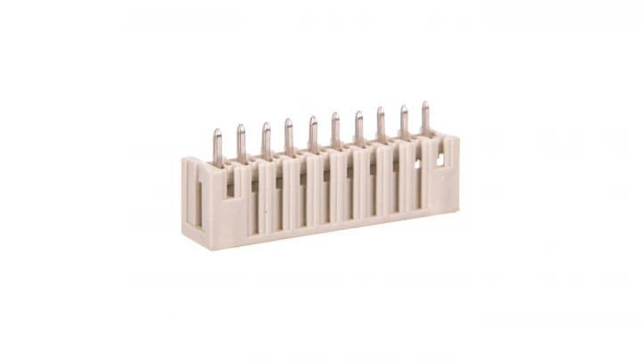 Wtyk MCS-MINI Classic 10-biegunowy jasnoszary raster 3,81mm 734-140 /100szt./