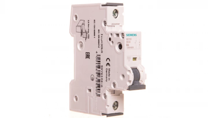 Wyłącznik nadpradowy 1P B 4A 6kA AC 5SY6104-6