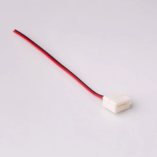 Złączka LED 10mm jednostronna z przewodem IP63