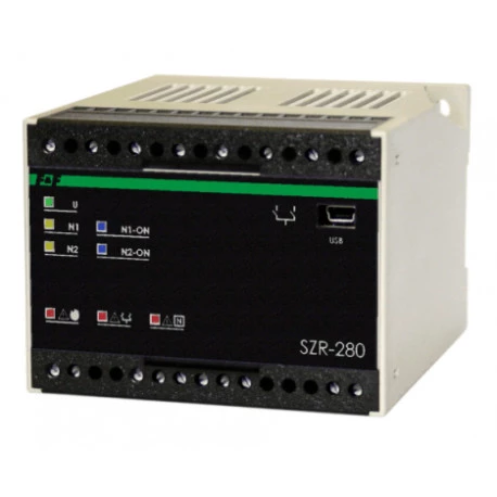 Sterownik samoczynnego załączania rezerwy N1+N2 SZR-280