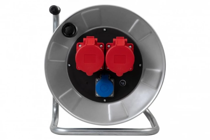 Rozgałęźnik na bębnie metalowym BORDO-320 2x32A 5p, 230V IP44
