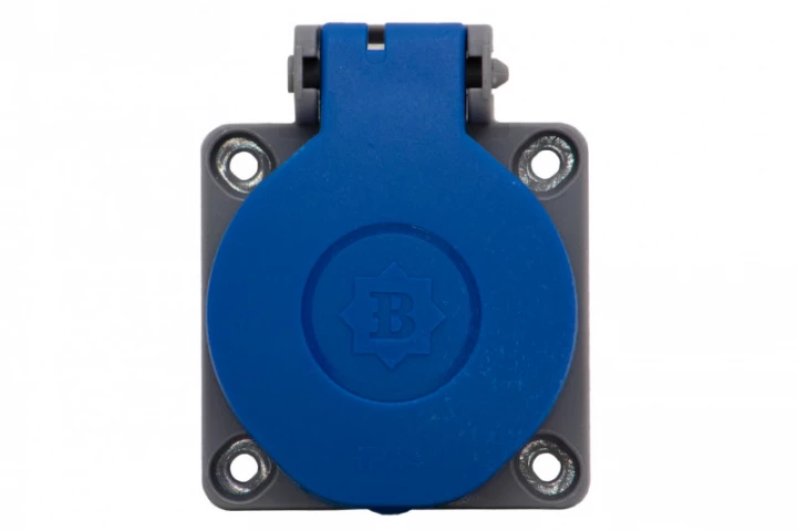 Gniazdo tablicowe 16A 250V 2P+Z  IP44 - B